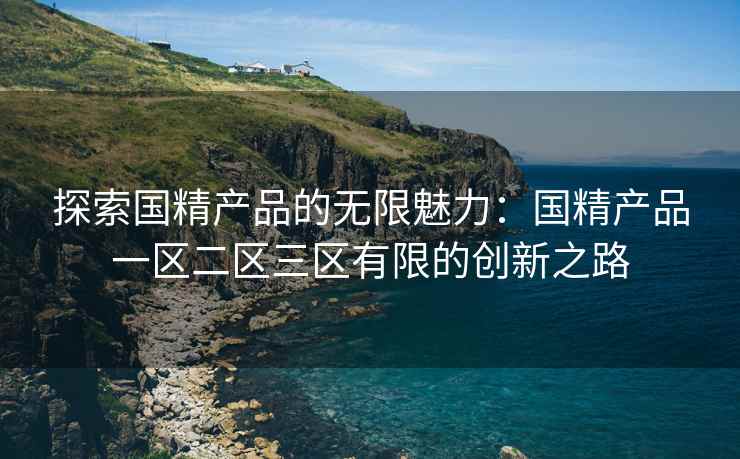 探索国精产品的无限魅力：国精产品一区二区三区有限的创新之路